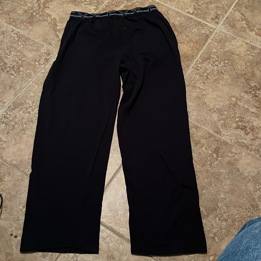 EUC men’s pajama bottoms black medium M